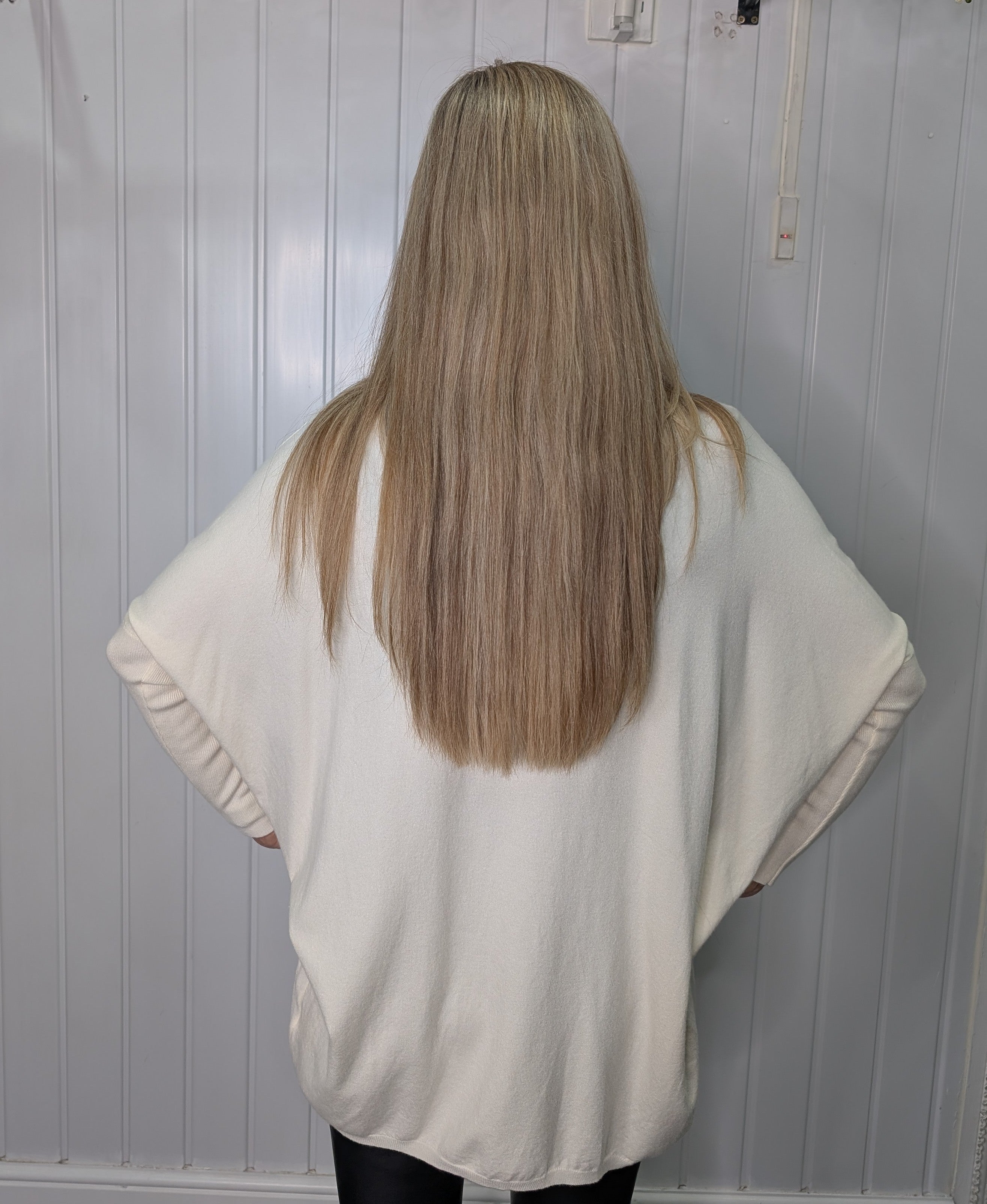 Cream Diamante Jumper