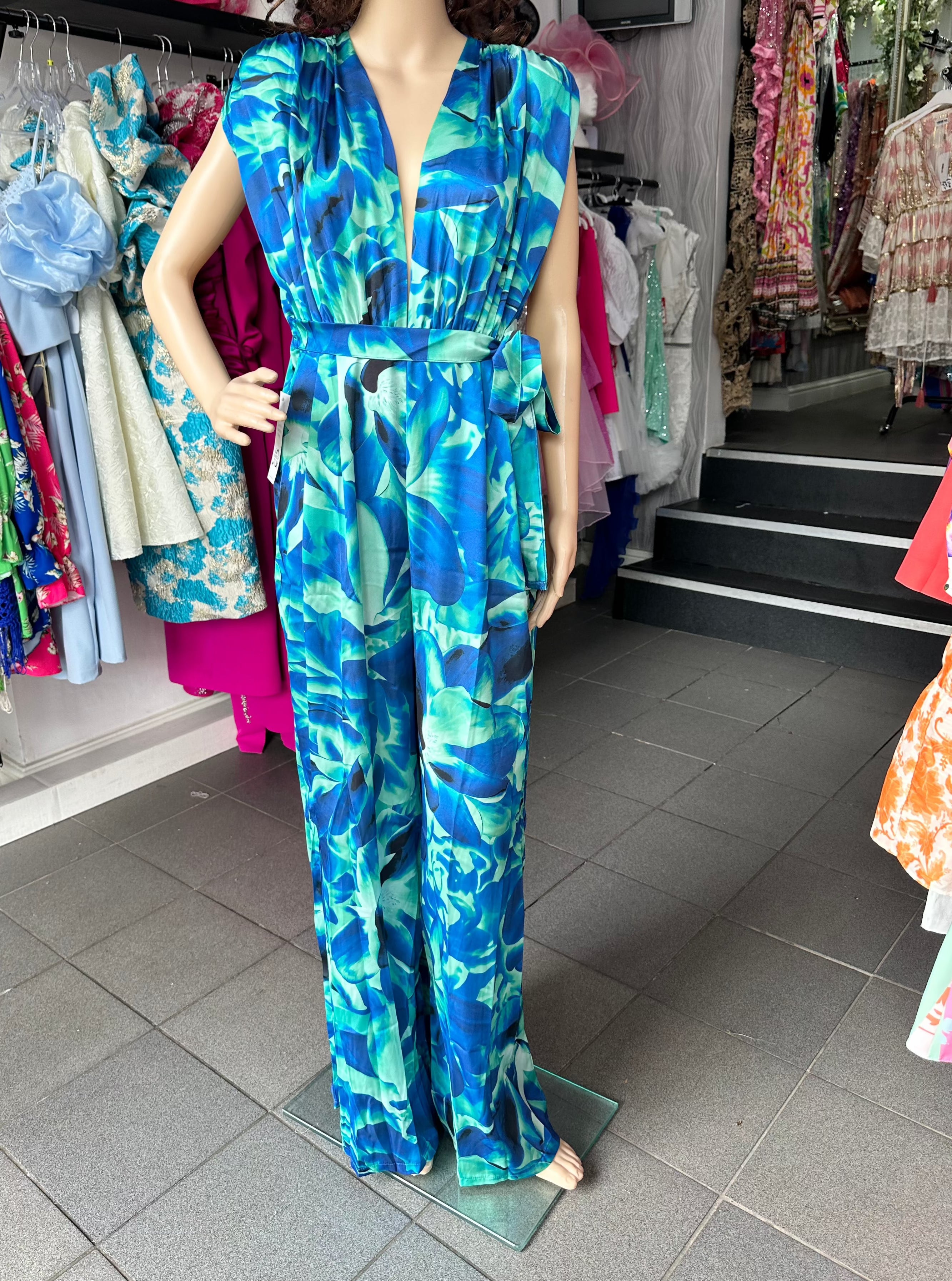 Blue Jumpsuit